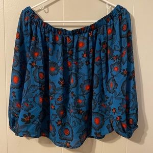 Forever 21 Floral off the shoulders top
